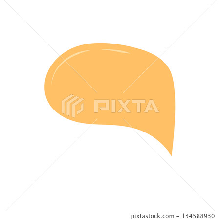 Fluid hand drawn speech bubble patch with soft color and round chat box style. Modern doodle icon for message and dialogue concepts, ideal for communication themes or creative patch applications. Fluid hand drawn speech bubble patch with soft color and round chat box style. Modern doodle icon for message and dialogue concepts, ideal for communication themes or creative patch applications. 134588930