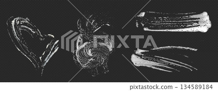 Foam glass stain soap texture with bubble pattern 134589184