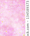 Pink Japanese paper with floral pattern background image 134589373