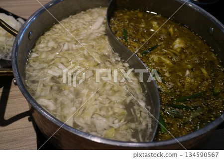 Cabbage soup hot pot Cabbage soup hot pot 134590567