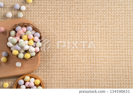 glutinous rice balls winter solstice raw colorful colorful Raw Colorful tangyuan タンユエン もち団子 134590631