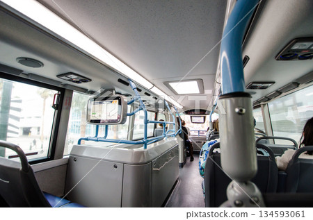 拉斯維加斯雙層巴士的二樓，DEUCE 134593061