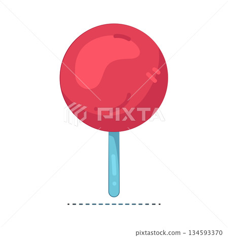 Illustration of location pin  134593370