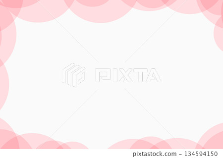 Red random circle design frame Red random circle design frame 134594150