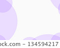 Purple random circle design frame 134594217