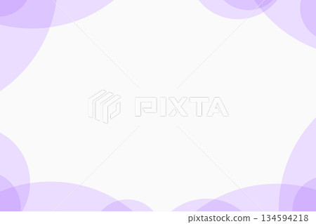 Purple random circle design frame 134594218