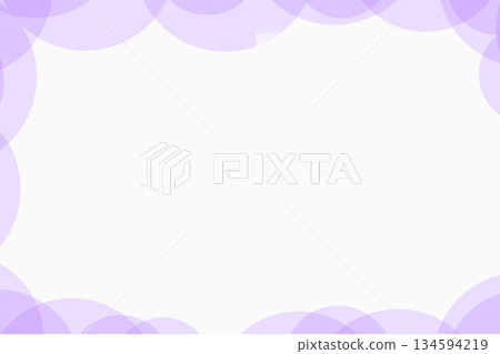 紫色隨機圓形設計邊框 紫色隨機圓形設計邊框 134594219