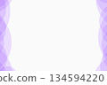 Purple random circle design frame 134594220