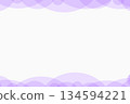 Purple random circle design frame 134594221