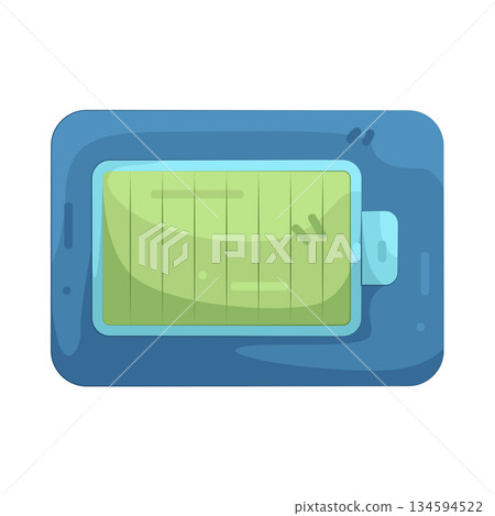 Illustration of battery Illustration of battery 134594522