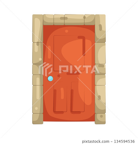 Illustration of door 134594536