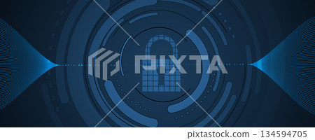 Future cyber technology web services for business and internet project. 134594705