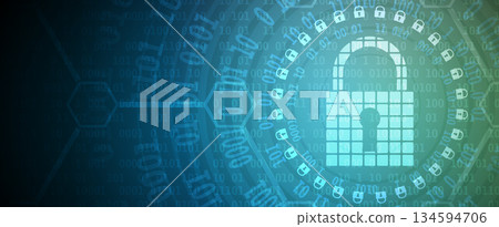 Future cyber technology web services for business and internet project. 134594706