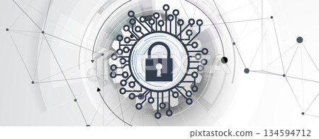 Future cyber technology web services for business and internet project. 134594712