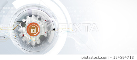 Future cyber technology web services for business and internet project. 134594718