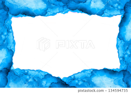 水彩風格畫框 水彩風格畫框 134594735