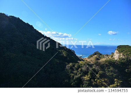 View from Mt. Nokogiri, Chiba 134594755