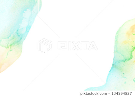 水彩風格畫框 134594827