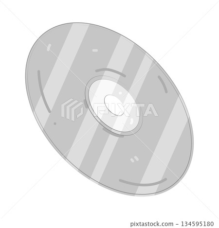 Illustration of CD Illustration of CD 134595180