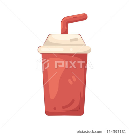 Illustration of soda  134595181