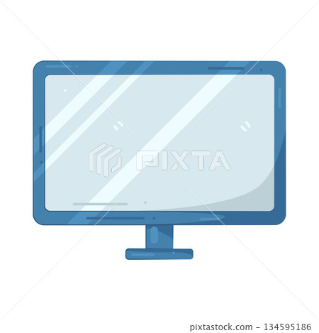 Illustration of monitor   134595186