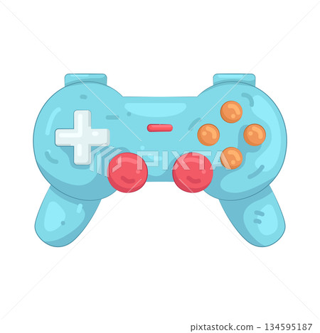 Illustration of game controller  134595187