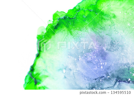 可愛的水彩背景 可愛的水彩背景 134595510
