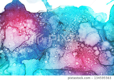 Cute watercolor background Cute watercolor background 134595563