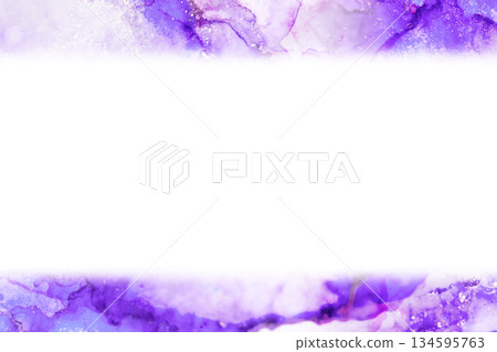 Watercolor style frame Watercolor style frame 134595763