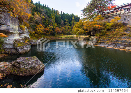 【福島縣桐之谷】一個歷經百萬年形成的美麗山谷 134597464