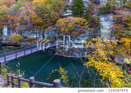 【福島縣桐之谷】一個歷經百萬年形成的美麗山谷 【福島縣桐之谷】一個歷經百萬年形成的美麗山谷 134597470