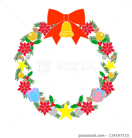 Christmas wreath  134597533