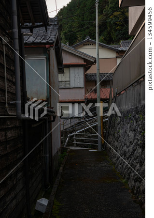 Scenery of the fishing village of Sugaricho, Owase City, Mie Prefecture 134599456
