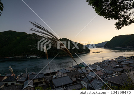 Scenery of the fishing village of Sugaricho, Owase City, Mie Prefecture Scenery of the fishing village of Sugaricho, Owase City, Mie Prefecture 134599470