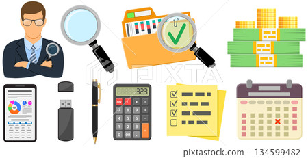 Auditing, Business Accounting Concept 134599482