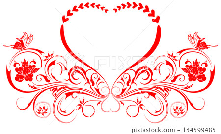 Valentines Day background 134599485