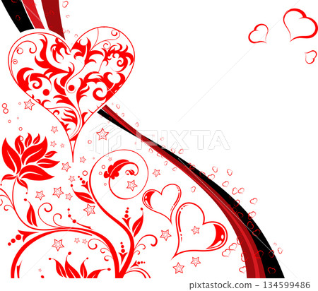 Valentines Day background 134599486