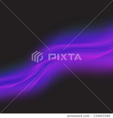 Glowing Abstract Waves on Dark Background Glowing Abstract Waves on Dark Background 134601080
