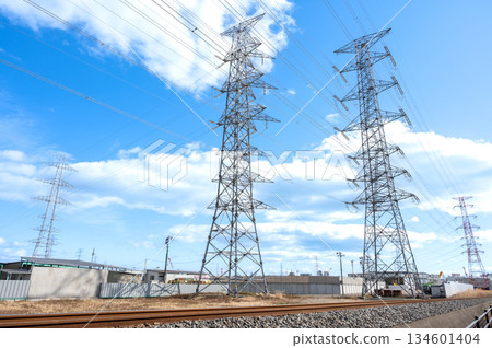 blue sky and tower 134601404