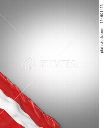 Austria - national flag and gradient background - vertical poster - 3D illustration 134601433