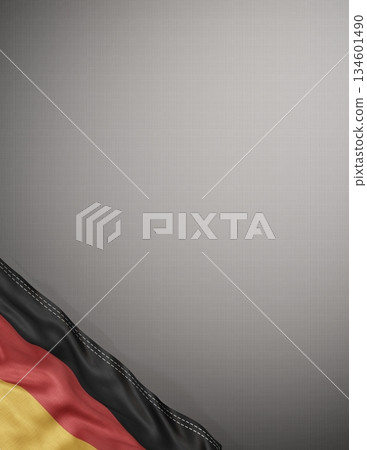 Germany - national flag and gradient background - vertical poster - 3D illustration Germany - national flag and gradient background - vertical poster - 3D illustration 134601490