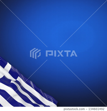 Greece - national flag and gradient background - square format - 3D illustration Greece - national flag and gradient background - square format - 3D illustration 134601492