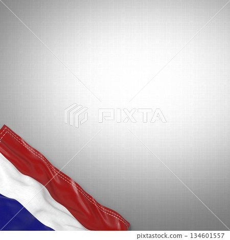 Netherlands - national flag and gradient background - square format - 3D illustration Netherlands - national flag and gradient background - square format - 3D illustration 134601557