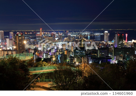 【兵庫縣】從六甲山（金星橋）眺望神戶夜景 134601960