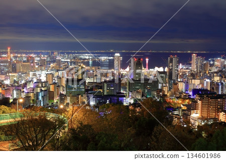 【兵庫縣】從六甲山（金星橋）眺望神戶夜景 134601986