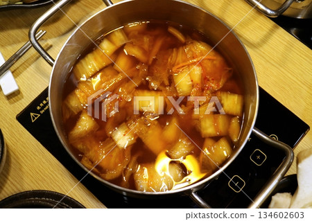 Korean kimchi hot pot Korean kimchi hot pot 134602603