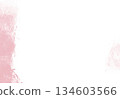 Pink watercolor splatter texture background 134603566