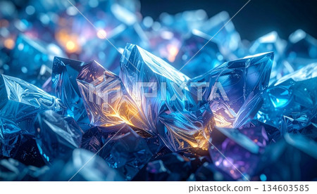 burning ice on black background burning ice on black background 134603585