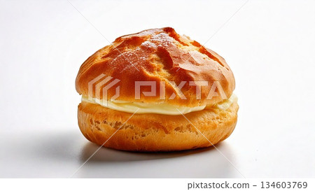 美味的泡芙背景素材，16:9 尺寸，AI 生成素材 134603769