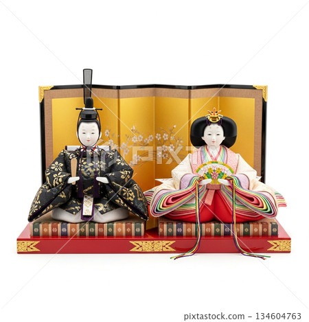Hina dolls for spring events 134604763